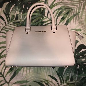 Michael Kors Selma Purse Cream